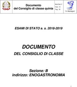 DOCUMENTO DEL CONSIGLIO DI CLASSE - Sezione: B indirizzo: ENOGASTRONOMIA - Documento - Andrea Mantegna