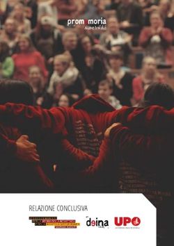 RELAZIONE CONCLUSIVA - UPO