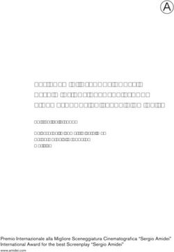 36 PREMIO INTERNAZIONALE ALLA MIGLIORE SCENEGGIATURA CINEMATOGRAFICA "SERGIO AMIDEI" 13 - 19 luglio 2017 Palazzo del Cinema - Hi&scaron;a Filma Parco ...