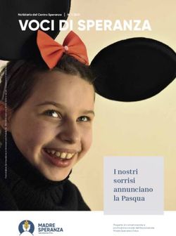 VOCI DI SPERANZA - I nostri sorrisi annunciano la Pasqua