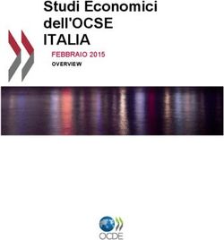 Studi Economici dell'OCSE - ITALIA FEBBRAIO 2015 OVERVIEW