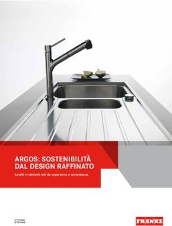 ARGOS: SOSTENIBILIT&Agrave; DAL DESIGN RAFFINATO - LAVELLI E RUBINETTI NATI DA ESPERIENZA E COMPETENZA