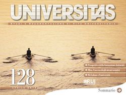 APRILE 2013128 PROSPETTIVE DELLA FORMAZIONE DOTTORALE MBA, L'ASCESA DEGLI ATENEI ASIATICI MCLUHAN E L'UNIVERSITÀ