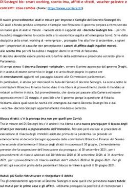 Dl Sostegni bis: smart working, sconto Imu, affitti e sfratti, voucher palestre