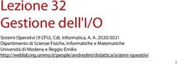 Lezione 32 Gestione dell'I/O - WEB Lab