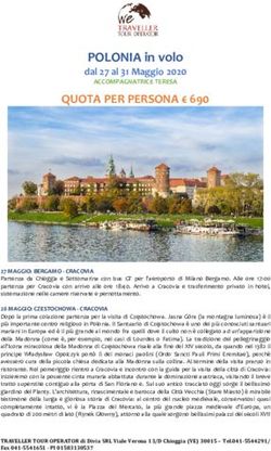 POLONIA in volo dal 27 al 31 Maggio 2020 - Traveller Tour Operator