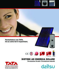 SISTEMI AD ENERGIA SOLARE - Circolazione forzata / Circolazione naturale lei sa come farvi risparmiare.