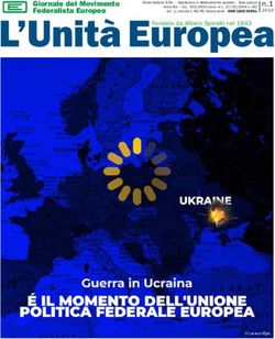 L'Unit&agrave; Europea Giornale del Movimento Federalista Europeo