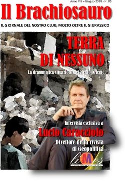 Il Brachiosauro TERRA DI NESSUNO - Lucio Caracciolo - RecSando