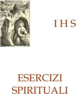I H S - ESERCIZI SPIRITUALI - Gesuiti