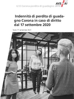Indennità di perdita di guada- gno Corona in caso di diritto dal 17 settembre 2020 - 6.13 Corona-perdita di guadagno - AHV/IV