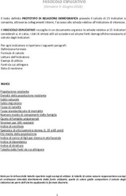 FASCICOLO ESPLICATIVO - (Versione 3 Giugno 2018) - Dors