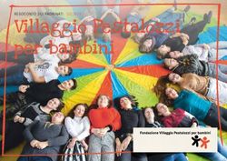 Villaggio Pestalozzi per bambini - RESOCONTO SUI PADRINATI 02|2019