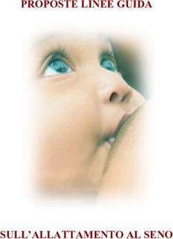 PROPOSTE LINEE GUIDA - SULL'ALLATTAMENTO AL SENO - 'Usl Valle d'Aosta