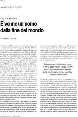 E venne un uomo dalla fine del mondo - saggi e dibattiti Papa Francesco