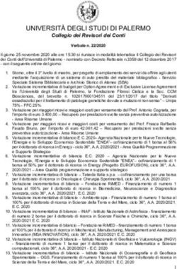 UNIVERSIT&Agrave; DEGLI STUDI DI PALERMO - Collegio dei Revisori dei Conti - Unipa