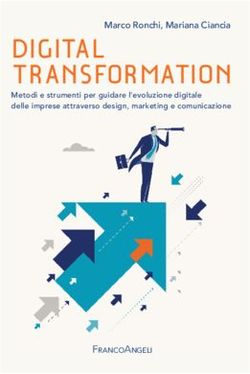 DIGITAL TRANSFORMATION - Marco Ronchi, Mariana Ciancia - Twig.Agency