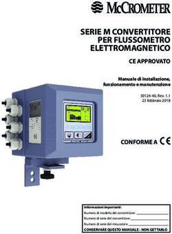 SERIE M CONVERTITORE PER FLUSSOMETRO ELETTROMAGNETICO