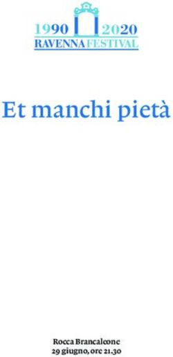 Et manchi piet&agrave; 2020 - Rocca Brancaleone 29 giugno, ore 21.30 - Ravenna Festival