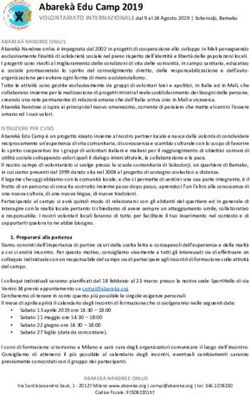 Abarekà Edu Camp 2019 - VOLONTARIATO INTERNAZIONALE dal 9 al 24 Agosto 2019 | Sokorodji, Bamako