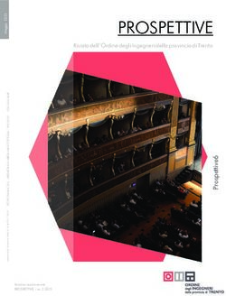 PROSPETTIVE Rivista dell'Ordine degli Ingegneri della provincia di Trento - Ordine ingegneri Trento