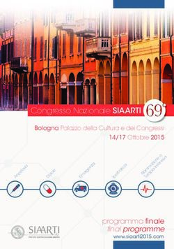 Congresso Nazionale SIAARTI - programma nale nal programme www.siaarti2015.com - insalutenews.it