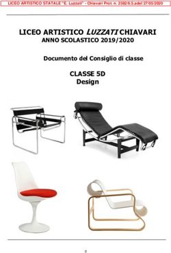 LICEO ARTISTICO LUZZATI CHIAVARI CLASSE 5D - ANNO SCOLASTICO 2019/2020