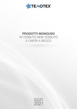 PRODOTTI MONOUSO IN TESSUTO NON TESSUTO E CARTA A SECCO - Temotex