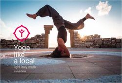 Yoga like a local light italy week - by wonderfulitaly