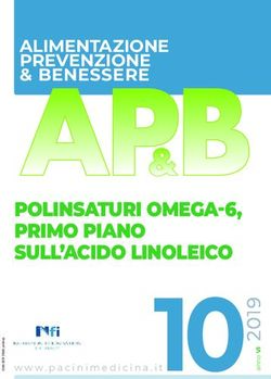POLINSATURI OMEGA-6, PRIMO PIANO SULL'ACIDO LINOLEICO - ALIMENTAZIONE PREVENZIONE & BENESSERE
