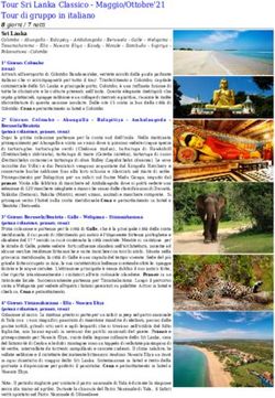 Tour Sri Lanka Classico - Maggio/Ottobre'21 Tour di gruppo in italiano