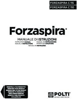 MANUALE DI ISTRUZIONI - Polti