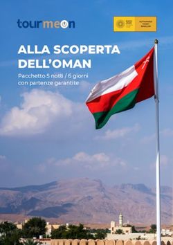 ALLA SCOPERTA DELL'OMAN - Pacchetto 5 notti / 6 giorni con partenze garantite - Travel
