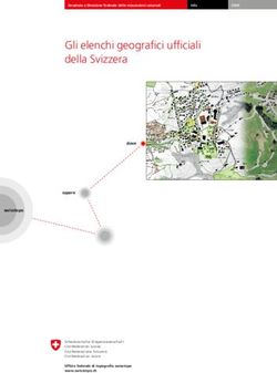 Gli elenchi geografici ufficiali della Svizzera - cadastre.ch - The Swiss ...