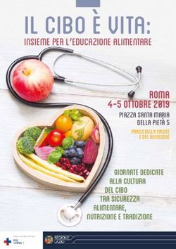 Il cibo è vita: insieme per l'educazione alimentare roma 4-5 Ottobre 2019 - VignaClaraBlog.it