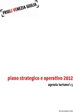 Piano strategico e operativo 2012 - agenzia turismofvg 18 novembre 2011