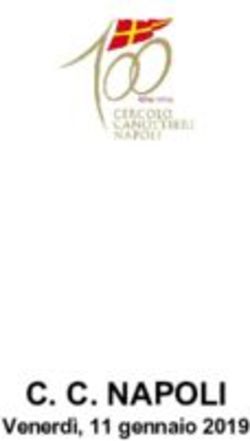 C. C. NAPOLI Venerd&igrave;, 11 gennaio 2019 - Circolo Canottieri Napoli