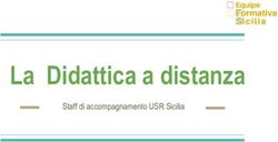 La Didattica a distanza - Staff di accompagnamento USR Sicilia