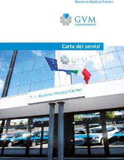 Carta dei servizi Ravenna Medical Center - GVM