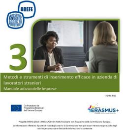 Metodi e strumenti di inserimento efficace in azienda di lavoratori stranieri - brefe.