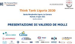 PRESENTAZIONE DI VALERIO DE MOLLI - Think Tank Liguria 2030 #LIGURIA2030
