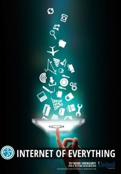 INTERNET OF EVERYTHING - 10 TREND EMERGENTI - Gruppo Unipol