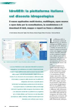 IdroGEO: la piattaforma italiana sul dissesto idrogeologico