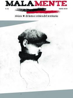 Malamente rivista H di lotta e critica del territorio - n. 17