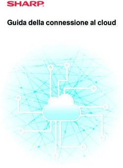 Guida della connessione al cloud