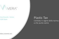 Plastic Tax L'entrata in vigore della norma: a che punto siamo - Gaia Frascella - Partner - IBC - Associazione Industrie Beni di Consumo