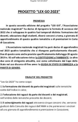 PROGETTO "LEX GO 2023" - Miur