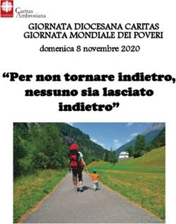 "Per non tornare indietro, nessuno sia lasciato indietro" - GIORNATA DIOCESANA CARITAS GIORNATA MONDIALE DEI POVERI