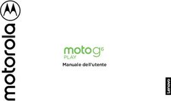 Manuale dell'utente - Motorola