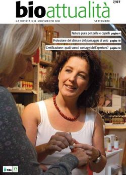 Bioattualità 7/07 Certificazione: quali sono i vantaggi dell'apertura?